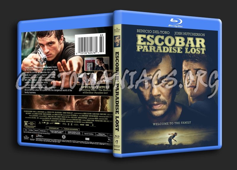 Escobar Paradise Lost blu-ray cover