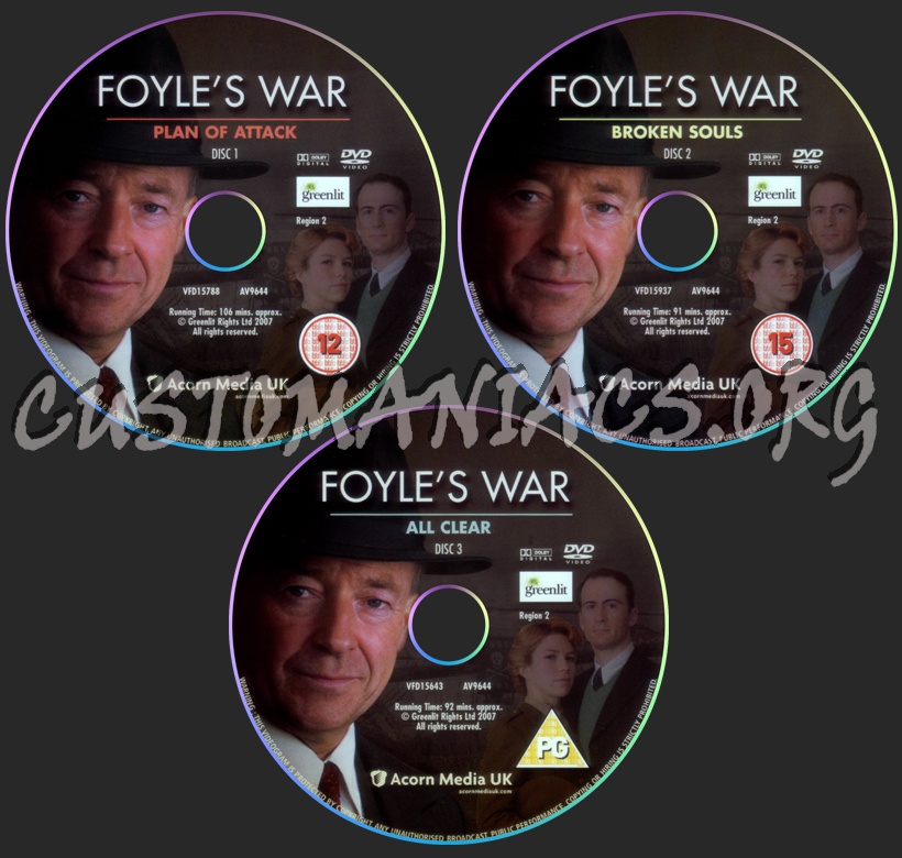 Foyle's War Series 5 dvd label