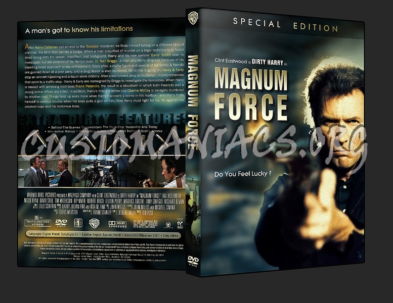 Magnum Force dvd cover