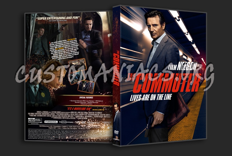 The Commuter dvd cover