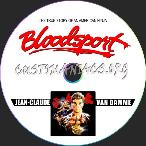 Bloodsport dvd label