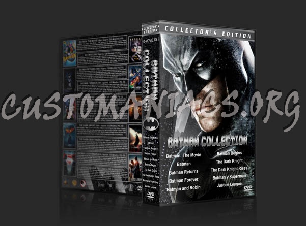 Batman Collection (10) dvd cover