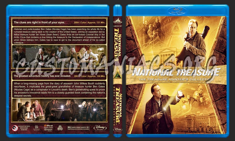 National Treasure Double Feature blu-ray cover