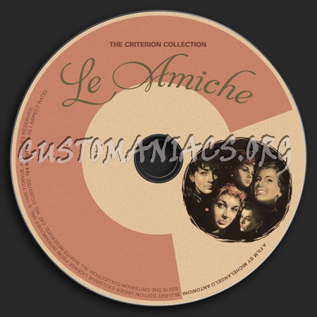 817 - Le amiche dvd label