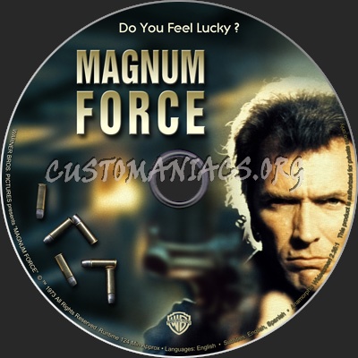 Magnum Force dvd label