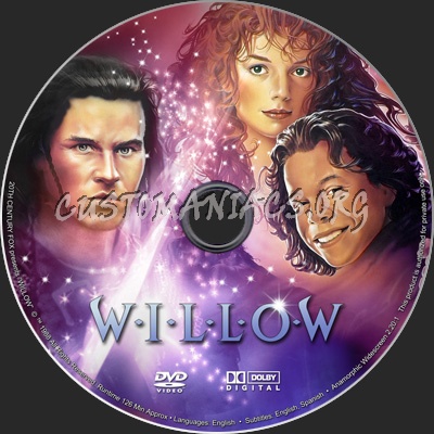 Willow dvd label