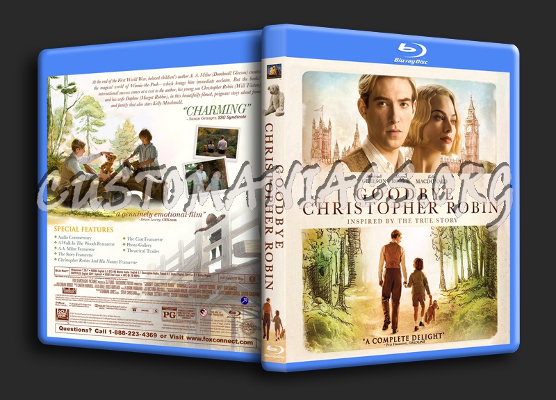 Goodbye Christopher Robin dvd cover