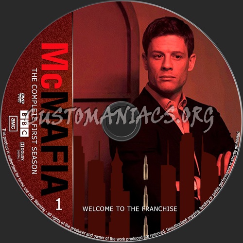 McMafia Season 1 dvd label