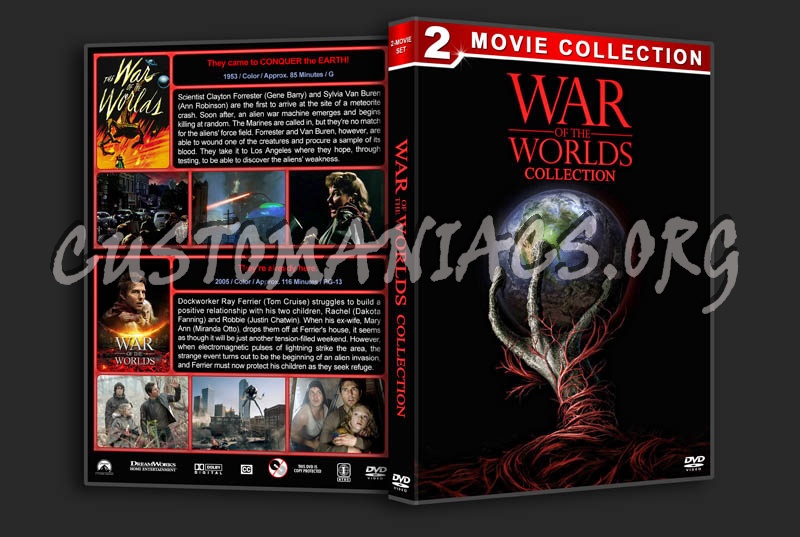 War of the Worlds Collection dvd cover