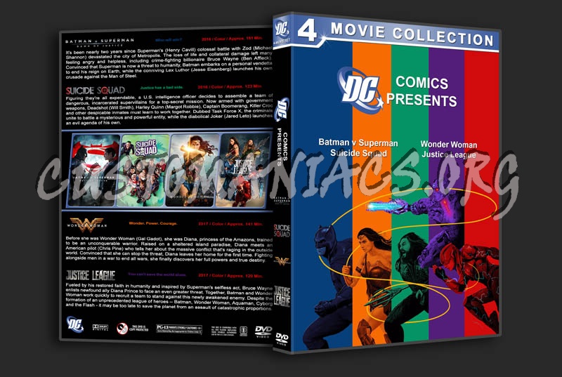 DC Comics Collection dvd cover