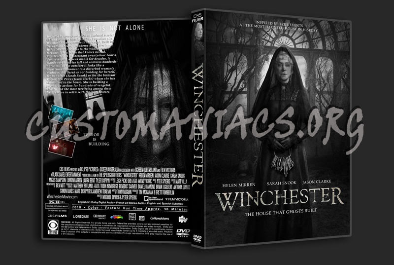 Winchester dvd cover
