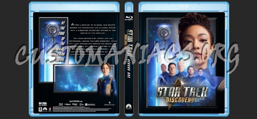 Star Trek: Discovery - Season 1 blu-ray cover