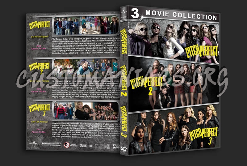 Pitch Perfect Triple Feature dvd cover