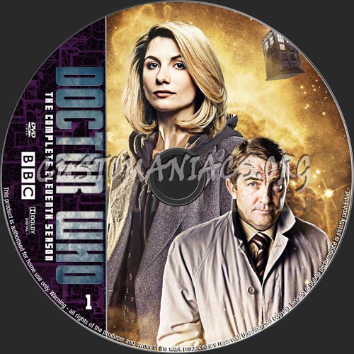 Doctor Who Season 11 dvd label