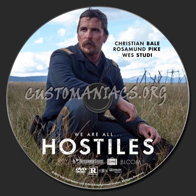 Hostiles dvd label