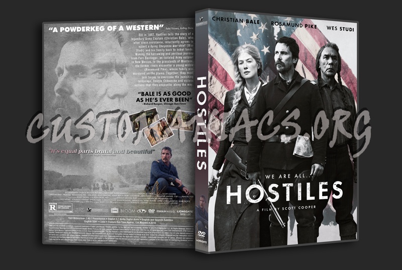 Hostiles dvd cover