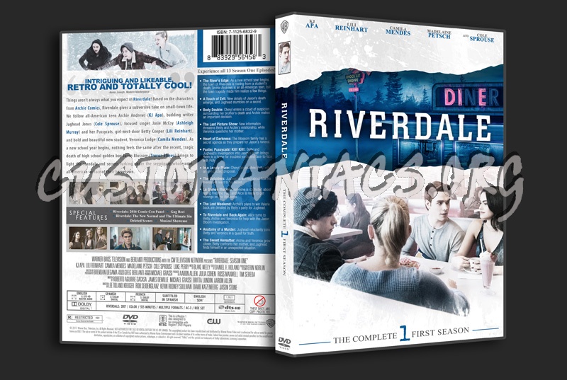 Riverdale Season 1 dvd cover