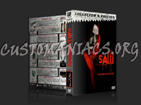 Saw: The Definitive Collection dvd cover