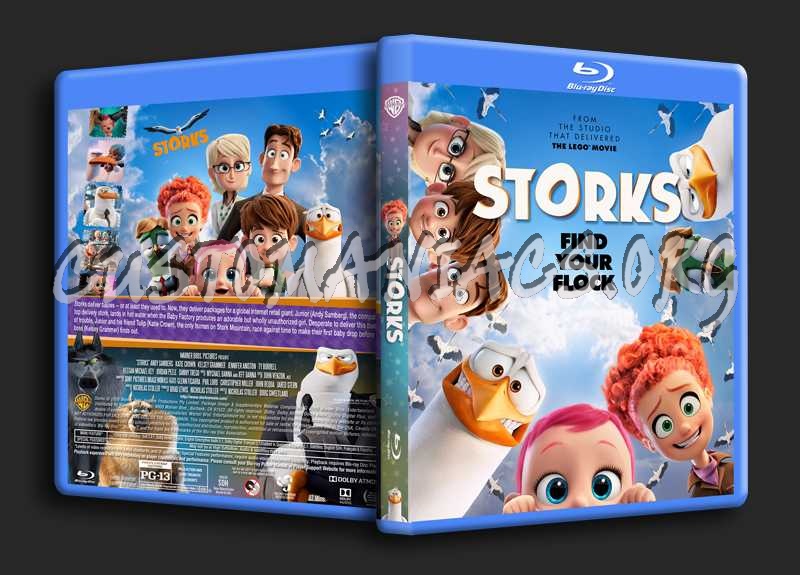 Storks blu-ray cover