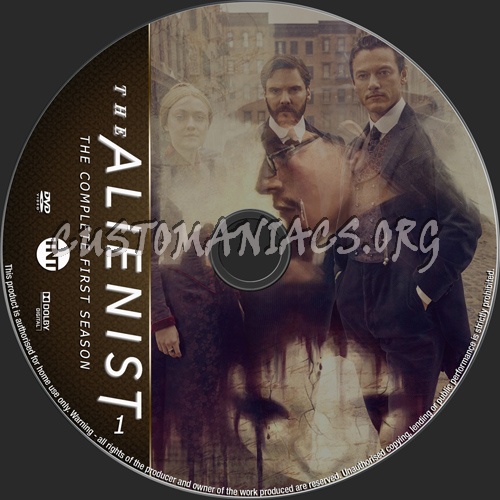 The Alienist Season 1 dvd label