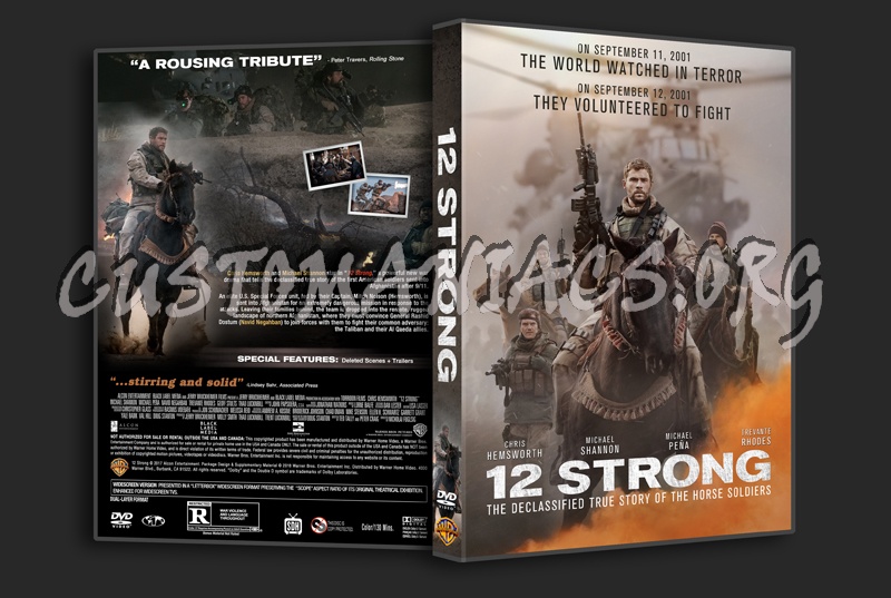 12 Strong dvd cover