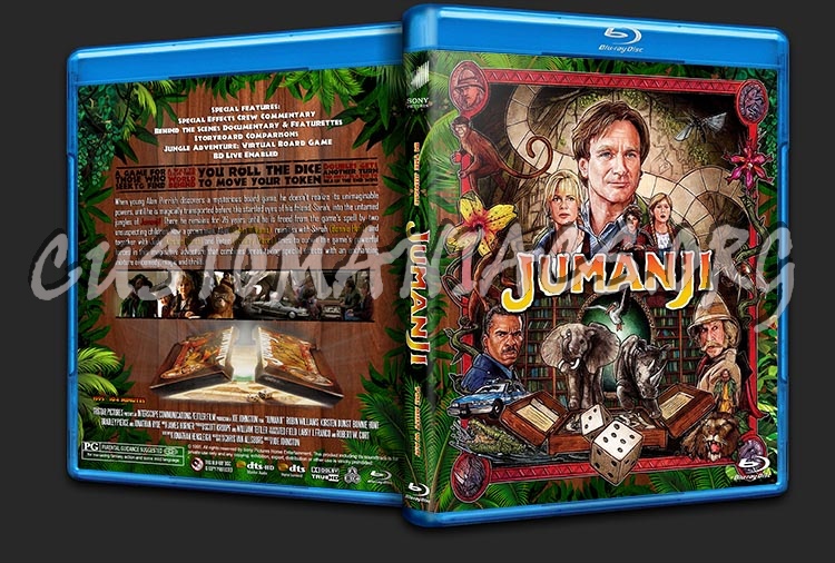 Jumanji blu-ray cover