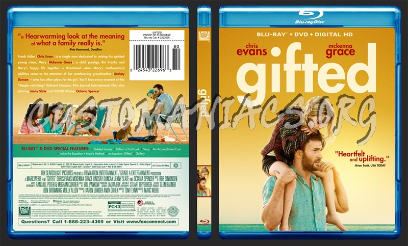 Gifted blu-ray cover