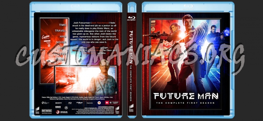 Future Man - Season 1 blu-ray cover