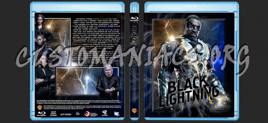 Black Lightning - Season 1 blu-ray cover