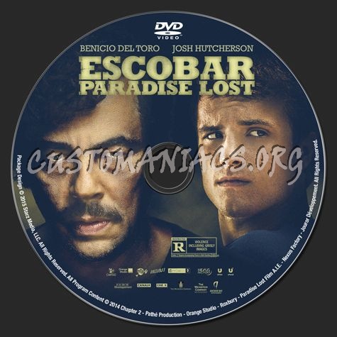 Escobar Paradise Lost dvd label