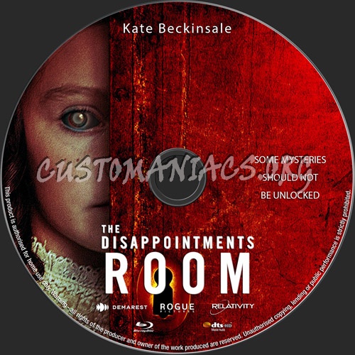 The Disappointments Room blu-ray label