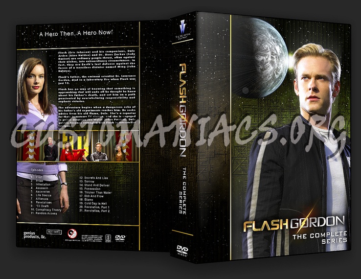 Flash Gordon (2007) - TV Collection dvd cover