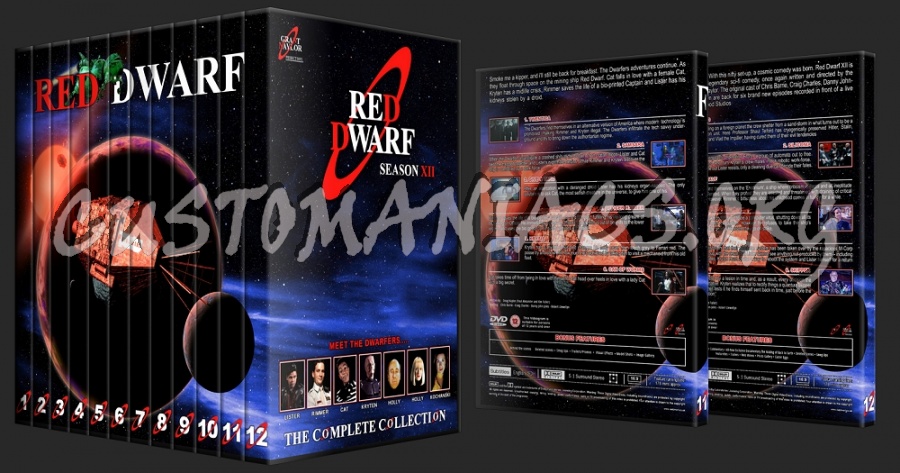 Red Dwarf Complete Collection dvd cover