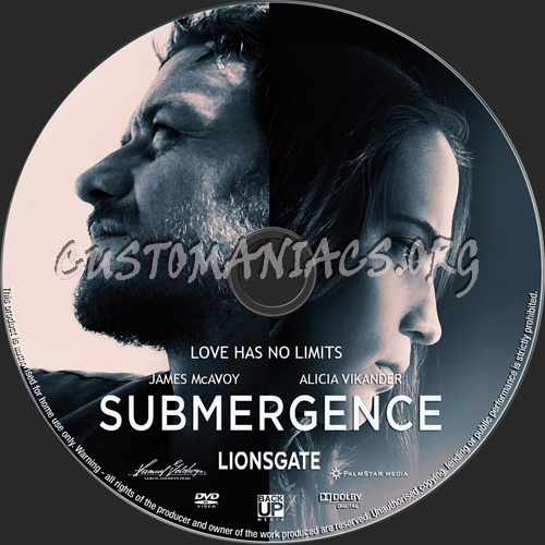 Submergence dvd label