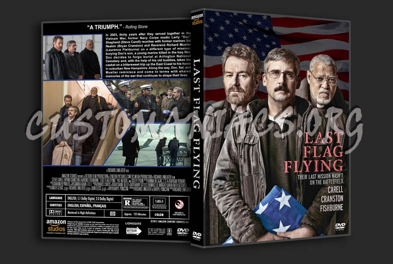 Last Flag Flying dvd cover