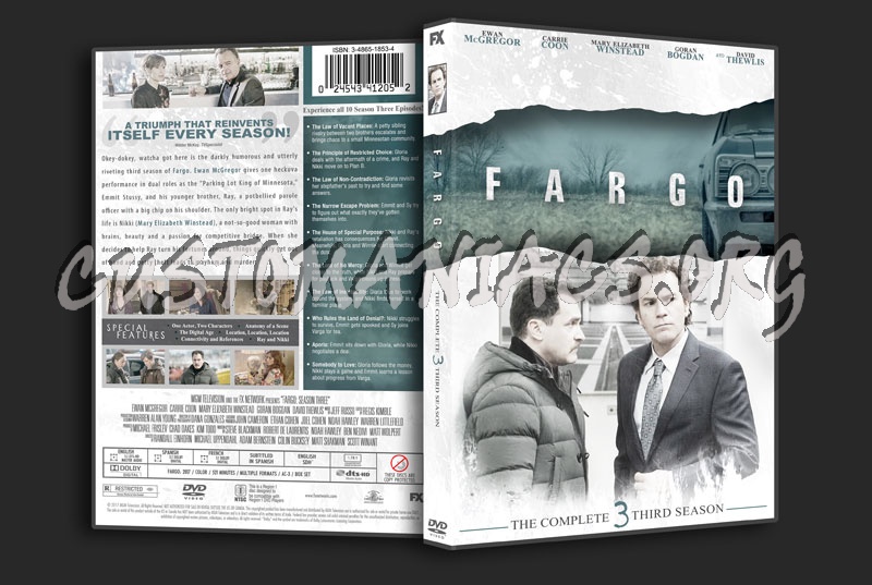 Fargo Season 3 dvd cover