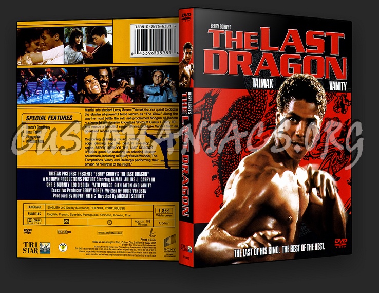 The Last Dragon dvd cover