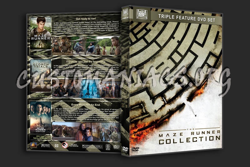 The Maze Runner Collection dvd cover