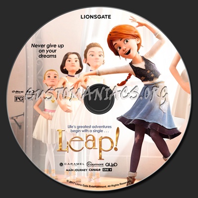 Leap! (aka Ballerina) blu-ray label