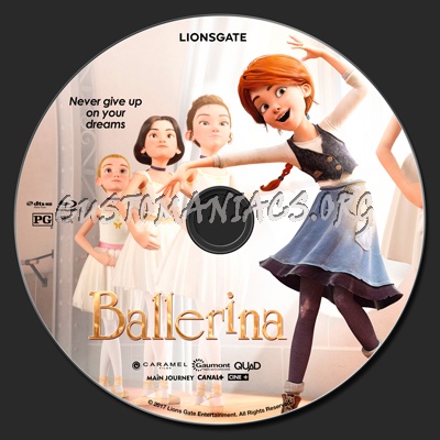 Leap! (aka Ballerina) blu-ray label