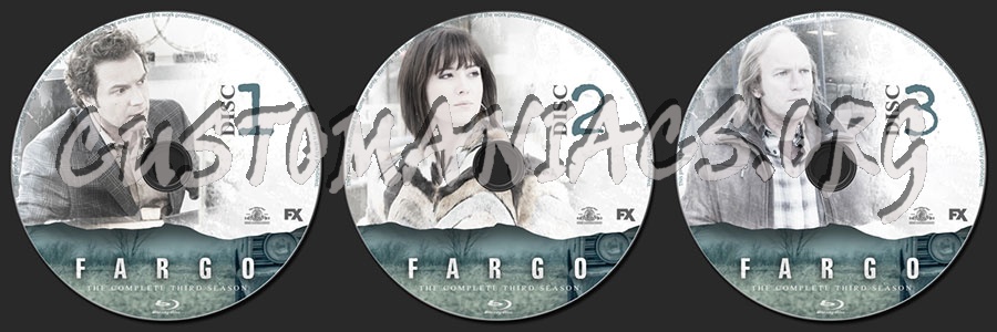 Fargo Season 3 blu-ray label