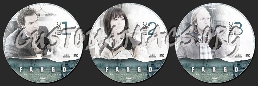 Fargo Season 3 dvd label