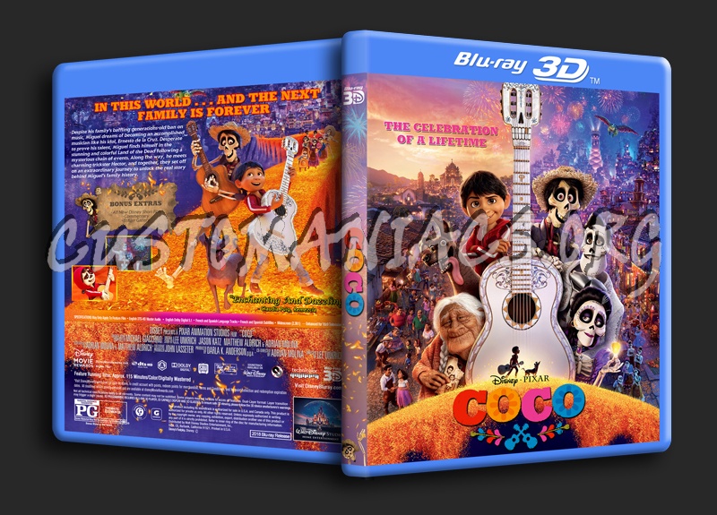 Coco 3D dvd cover