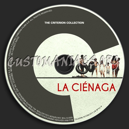 743 - La cinaga dvd label