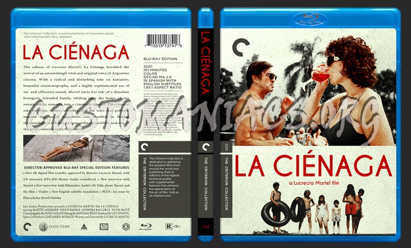 743 - La cinaga blu-ray cover