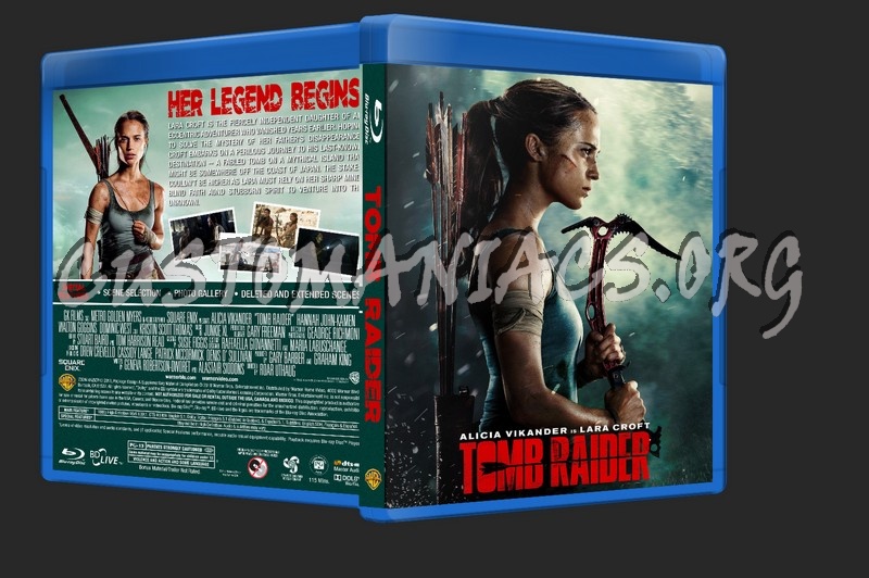 Tomb Raider blu-ray cover