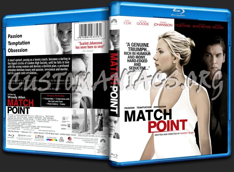 Match Point blu-ray cover