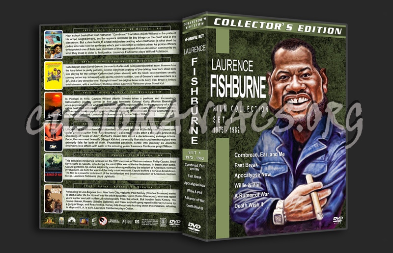 Laurence Fishburne Film Collection - Set 1 (1975-1982) dvd cover