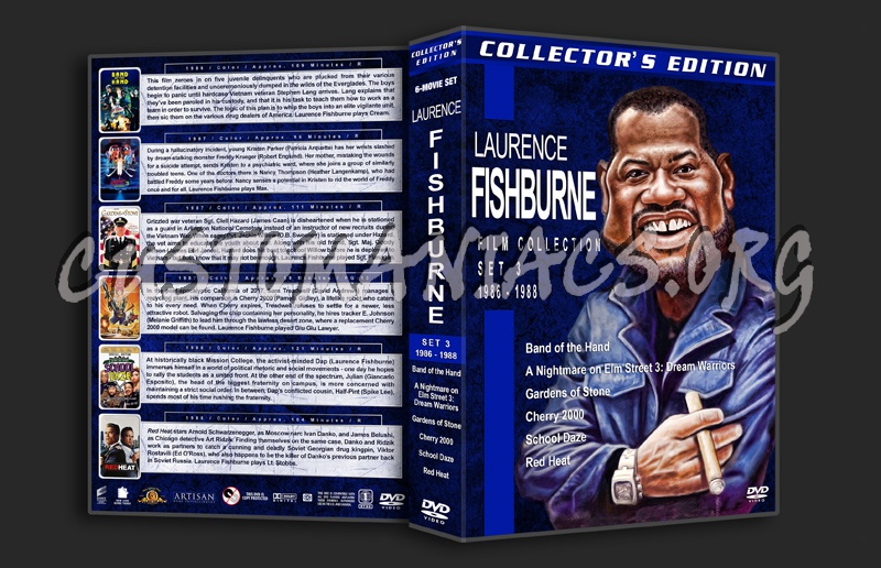 Laurence Fishburne Film Collection - Set 3 (1986-1988) dvd cover