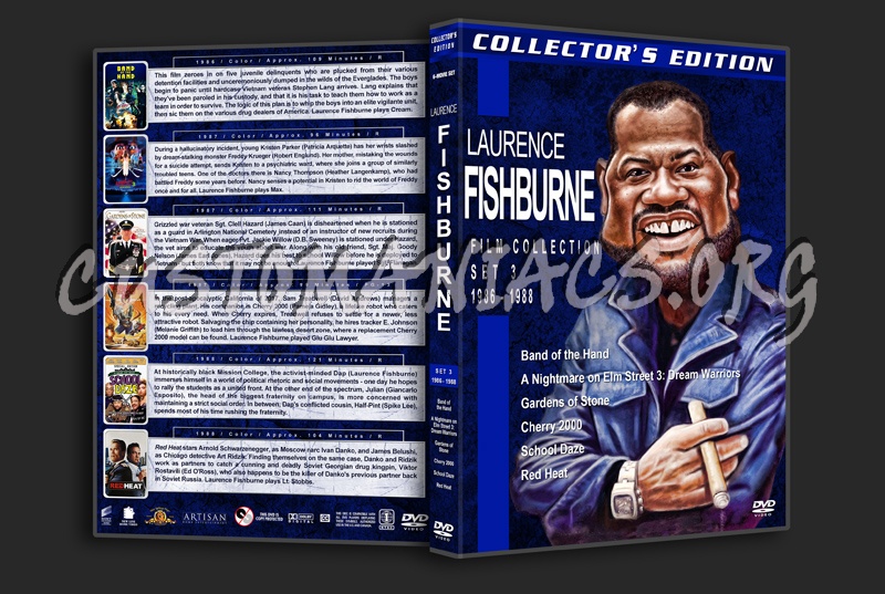 Laurence Fishburne Film Collection - Set 3 (1986-1988) dvd cover